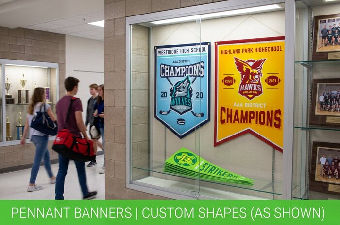 custom pennant banners