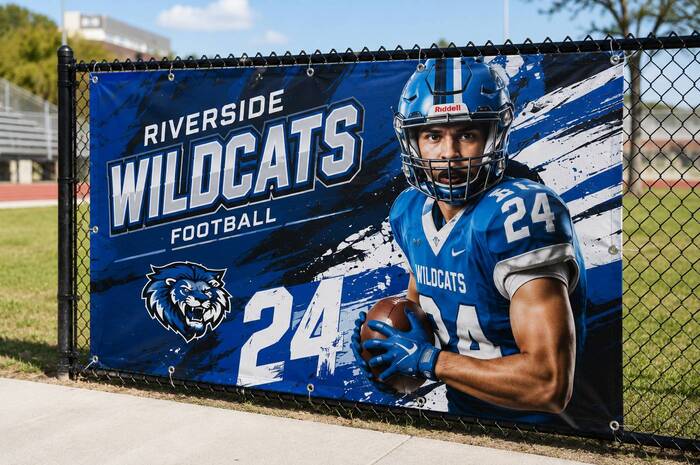 double sided banner