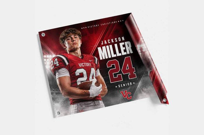double sided banner