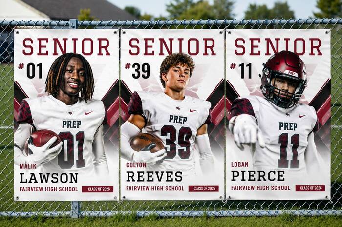 double sided banner